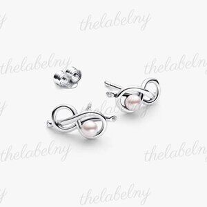 Pandora Infinity Knot Stud Earrings
